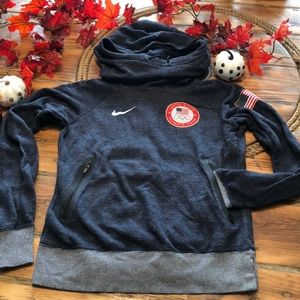 Nike Navy Blue USA Olympic Team hooded sweatshirt